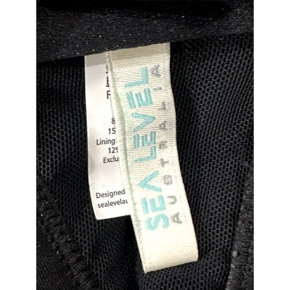 SEA LEVEL Australia Women's Black Swimwear Top 4 - Picture 3 of 4